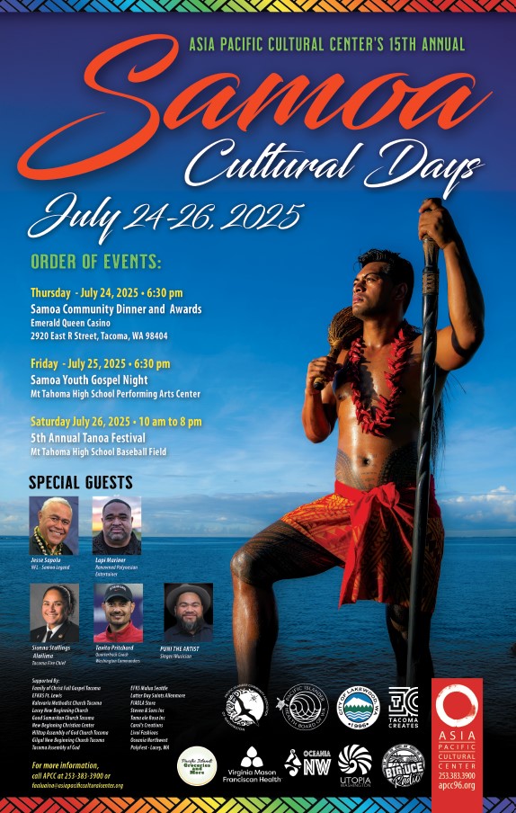 APCC 15th Annual Samoa Cultural Days from July 24-26, 2025